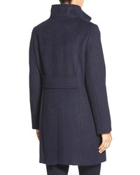 DKNY Brushed Stand Collar Coat