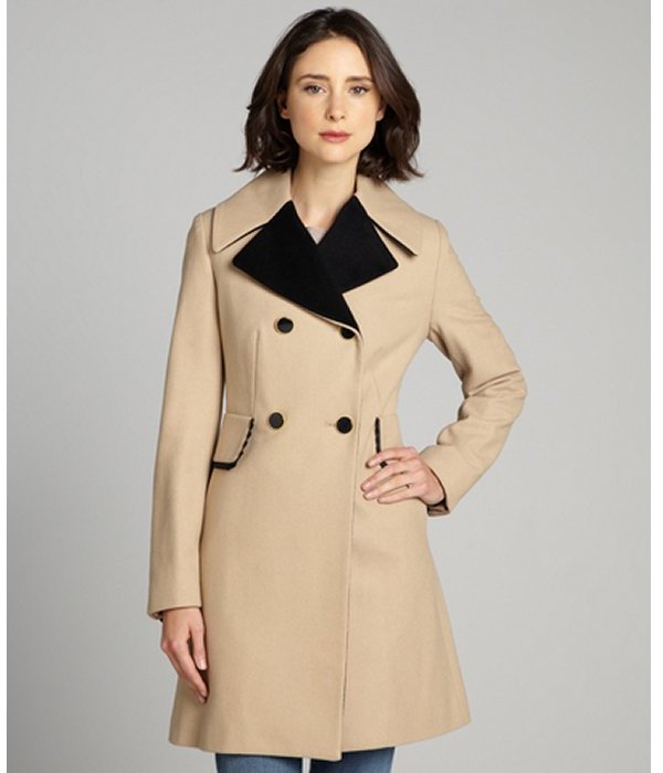 Betsey johnson wool coat sale