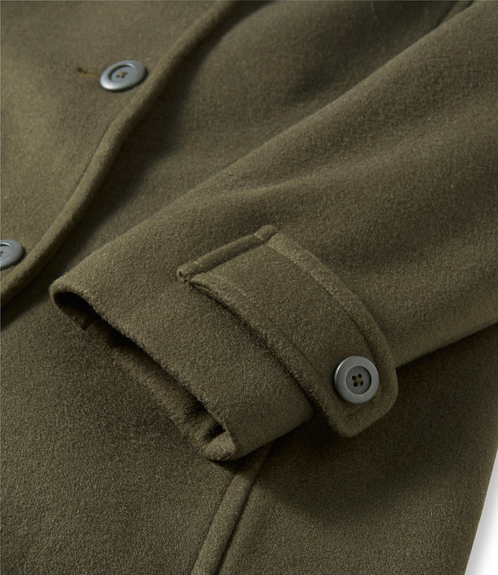 Ll bean classic lambswool polo clearance coat