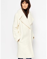 Asos Collection Coat In Oversized Fit With Turn Back Cuff