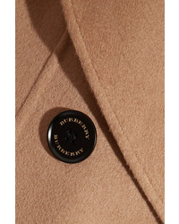 Burberry Crewdale Camel Hair And Wool Blend Coat