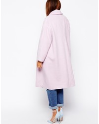 Asos Curve Coat In Relaxed Fit