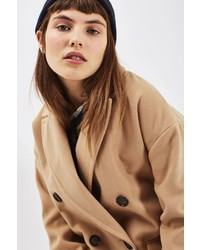 Topshop Double Breasted Slouch Coat