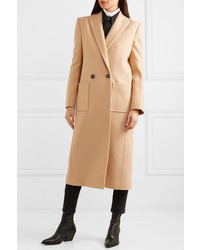 Givenchy Double Breasted Wool Felt Coat