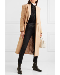 Givenchy Double Breasted Wool Felt Coat