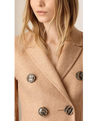 Burberry High Waist Cashmere Coat