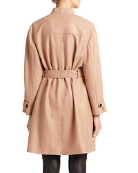 Burberry London Heronsby Woolcashmere Wrap Coat