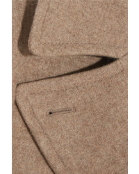 MiH Jeans Mih Jeans Rosen Double Breasted Wool Blend Coat Sand