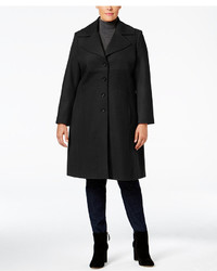 Tommy Hilfiger Plus Size Wool Blend Walker Coat