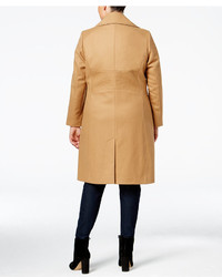Tommy Hilfiger Plus Size Wool Blend Walker Coat