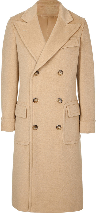 Polo Ralph Lauren Camel Polo Coat | Where to buy & how to wear