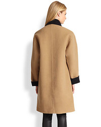 Ralph Lauren Black Label Reversible Wool Angora Mallory Coat