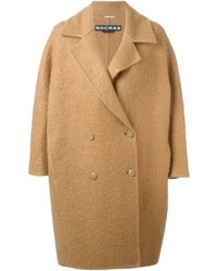 Rochas Double Breasted Cocoon Coat