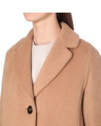 S Max Mara Single Breasted Wool Blend Coat