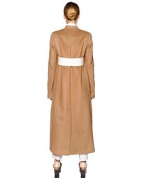 Sonia Rykiel Brushed Camel Wool Coat
