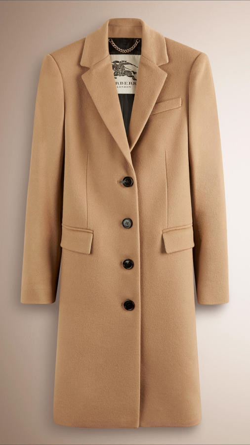 Burberry Tailored Wool Cashmere Coat, $1,795 | Burberry | Lookastic