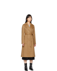 The Loom Tan Mohair And Wool Woven Coat
