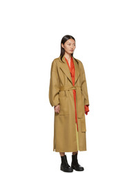 Loewe Tan Oversized Coat