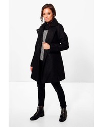 Boohoo Vanessa Double Breasted Belted Trench Coat
