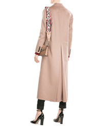 Valentino Virgin Wool Coat With Cashmere