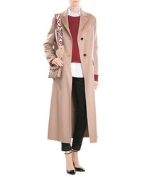 Valentino Virgin Wool Coat With Cashmere