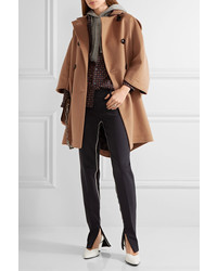 Burberry Wool And Cashmere Blend Coat Camel