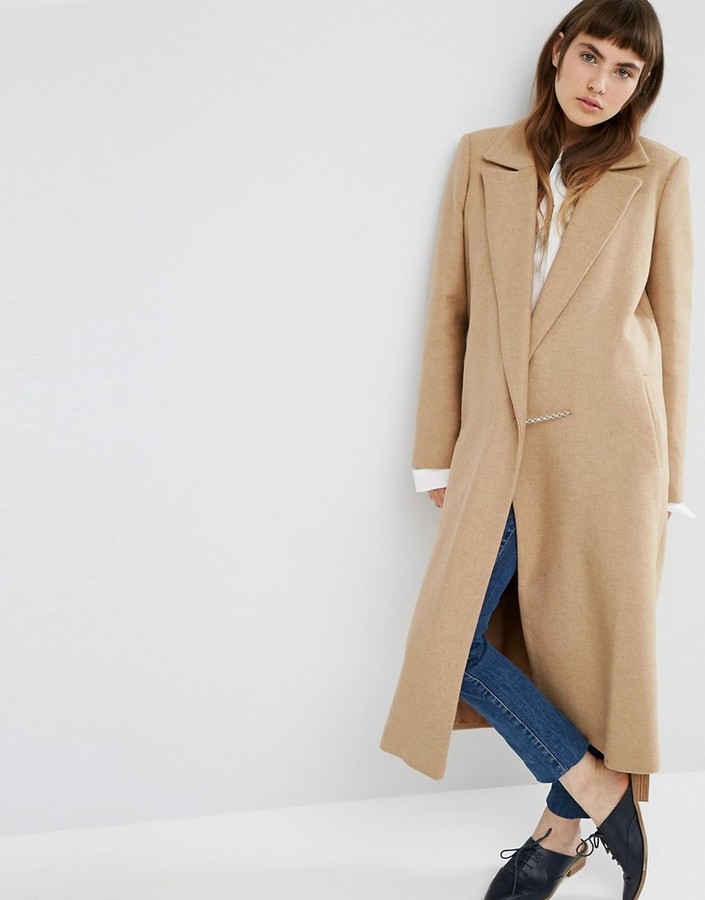 midi length coat