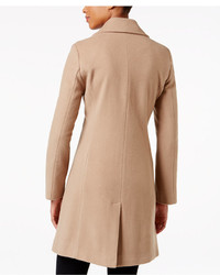 Calvin Klein Wool Cashmere Blend Walker Coat