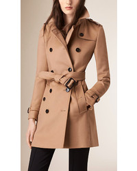 Burberry Wool Cashmere Trench Coat, $1,795 | Burberry | Lookastic