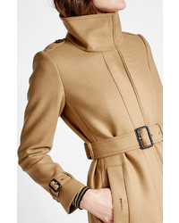 Burberry Wool Coat With Cashmere