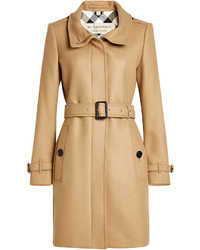 Burberry Wool Coat With Cashmere