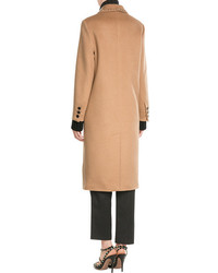 Valentino Wool Coat With Rockstuds