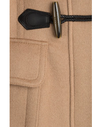 Burberry Brit Blackwell Wool Duffle Coat With Fur
