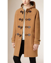 Burberry Brit Oversized Wool Blend Duffle Coat