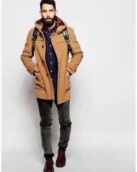Gloverall Duffle Coat With Contrast Buttons