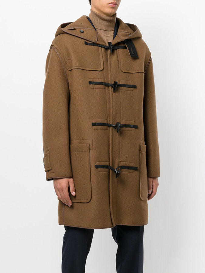 Lanvin Hooded Duffle Coat, $2,995 | farfetch.com | Lookastic