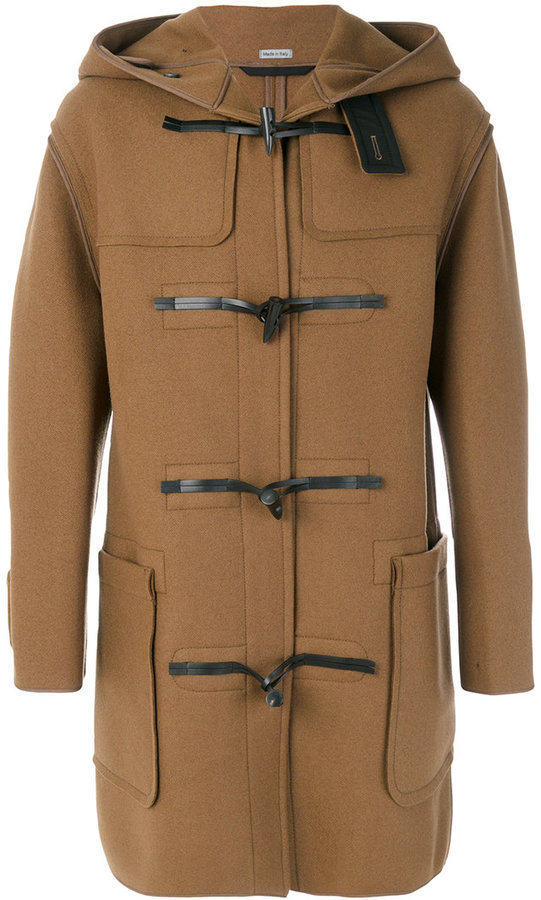 Lanvin Hooded Duffle Coat, $2,995 | farfetch.com | Lookastic