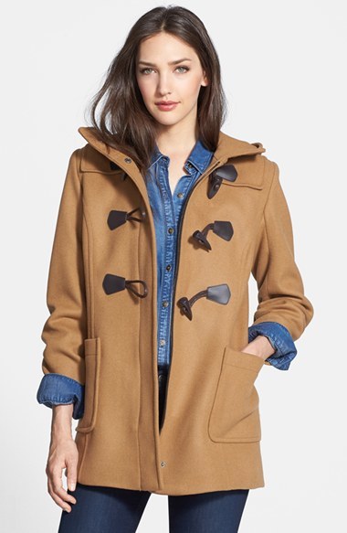 Pendleton Hooded Wool Blend Duffle Coat | Where to buy & how to wear