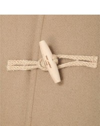 Saint Laurent Hooded Wool Duffle Coat