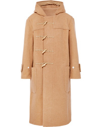 R13 Oversized Hooded Wool Duffle Coat
