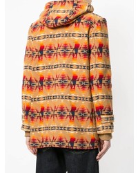 Hysteric Glamour Printed Duffle Coat