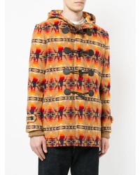 Hysteric Glamour Printed Duffle Coat