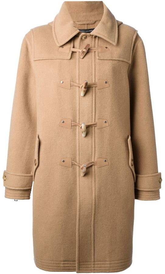 Ralph Lauren Black Oversized Duffle Coat | Where to buy & how to wear