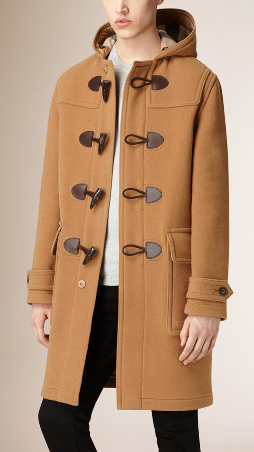 dak Verslaggever zwak Burberry Wool Blend Duffle Coat, $1,395 | Burberry | Lookastic