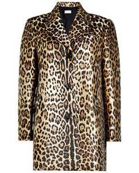 RED Valentino Leopard Print Coat