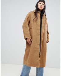 Weekday Long Mohair Wool Coat