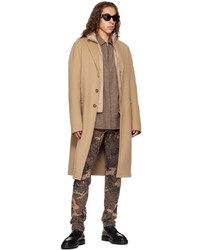 Givenchy Beige Hooded Coat