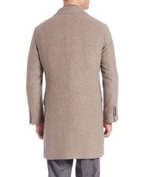 Brunello Cucinelli Cashmere Button Front Overcoat