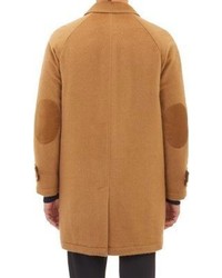 Band Of Outsiders Corduroy Elbow Patch Overcoat Nude