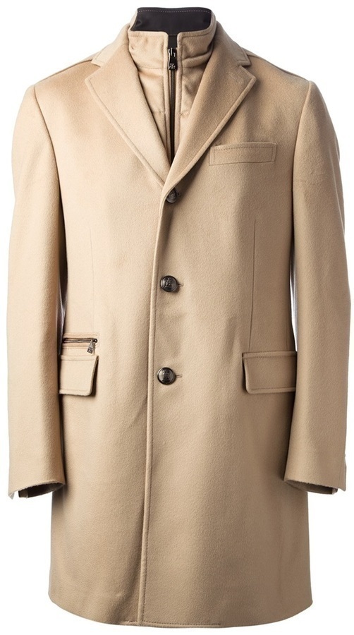 Corneliani Zip Insert Coat | Where to buy & how to wear